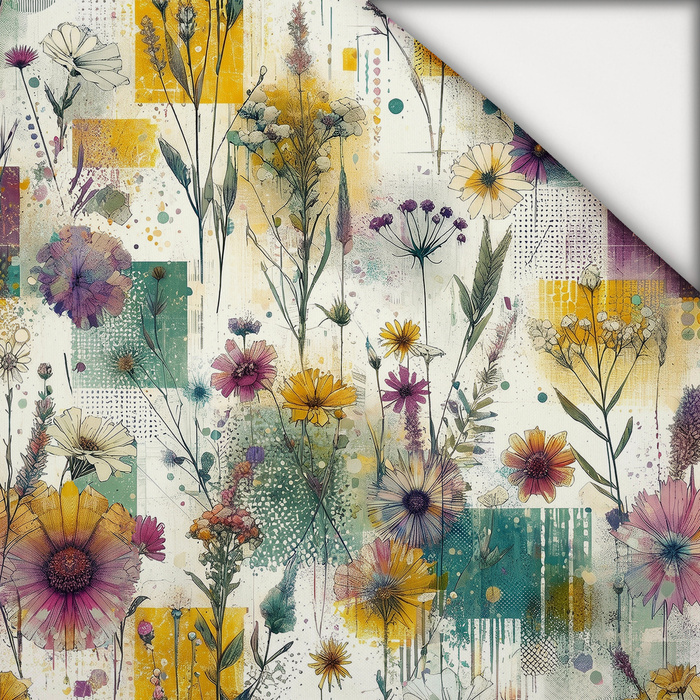 FLORAL REVERIE WZ. 12 - leichte Maschenware angeraut