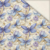 Butterfly & Flowers wz.15- Slub Weave