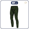 HERREN THERMO LEGGINGS (JACK) - GEOMETRISCHER CAMOUFLAGE M. 1 - Nähset L