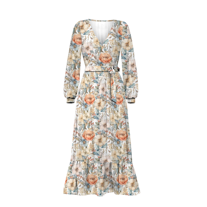 PASTEL FLOWERS WZ.15 - Leinen 100%