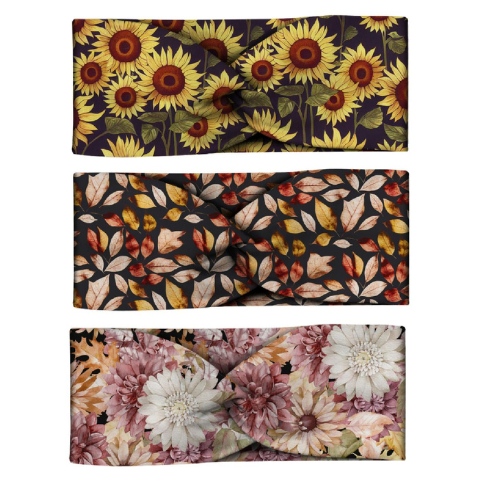 OPASKA I GUMKA DO WŁOSÓW 3KPL - WZÓR 14 - zestaw do uszycia NASTOLATKA / DOROSŁA