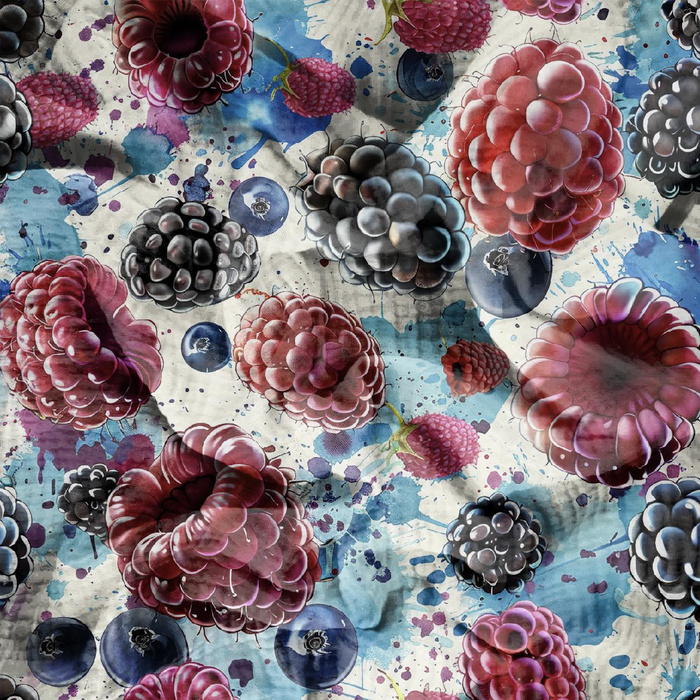 FRUIT MIX  wz.2 - Cotton muslin