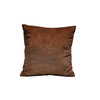 PILLOW 45X45 - LEATHER PATTERN PAT.19 - Upholstery velour - sewing set