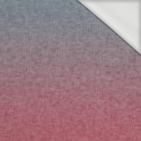 OMBRE / ACID WASH - fuchsie (schwarz) - Paneel, Sommersweat