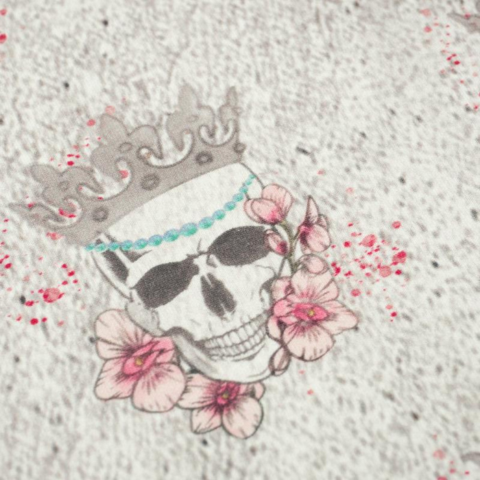 SKULL QUEEN - dresówka pętelkowa SP250