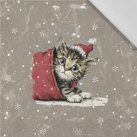 CHRISTMAS PETS WZ. 4 - panel (60cm x 50cm) tkanina bawełniana