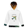 KINDER HOODIE (ALEX) - ADVENTURE TIME / galaktische Reise - Sommersweat (110/116)