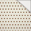 POLKA DOTS WZ. 7 - lekka dzianina drapana