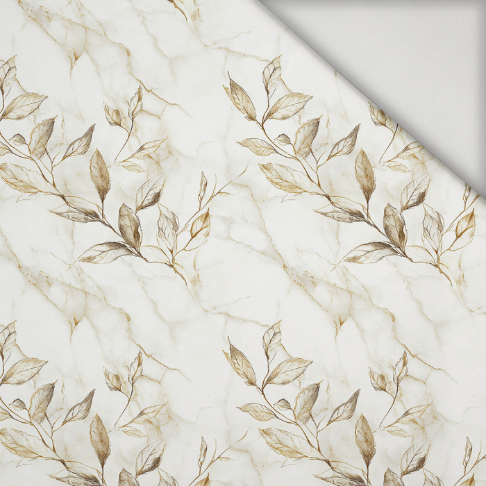 FLORAL GOLD - Cloud Dancer WZ.1 - Lycra 300g