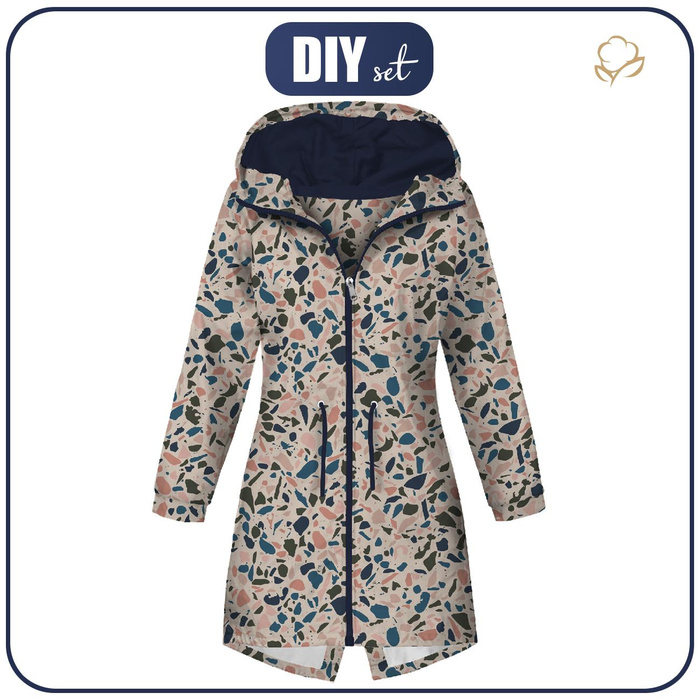WOMEN'S PARKA (ANNA) - TERRAZZO PAT. 7 - softshell XL