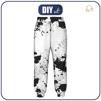 JOGGERY DAMSKIE (NOEMI) - SPLASH WZ. 7 - zestaw do uszycia L