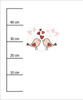 ZAKOCHANE PTAKI (HAPPY VALENTINE’S DAY) - PANEL SINGLE JERSEY 50cm x 60cm