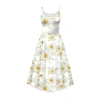 KLEID "ISABELLE" - PASTELL-GÄNSEBLÜMCHEN M. 1 - Nähset L