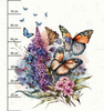 BEAUTIFUL BUTTERFLY PAT. 1 - panel (75cm x 80cm) Waterproof woven fabric