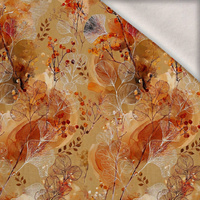 AUTUMN FLOWERS WZ. 24 - Wintersweat angeraut mit Elastan ITY