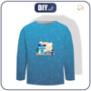 LONGSLEEVE - POLIZEI / blau - Single Jersey (122/128)