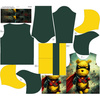 UNISEX HOODIE (HYDRA) - BAD BEAR - sewing set XS