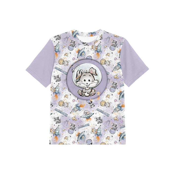 KID’S T-SHIRT - SPACE CUTIES pat. 10 (CUTIES IN THE SPACE) - single jersey (92/98)