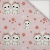 Kitty Love - Woven Fabric for tablecloths