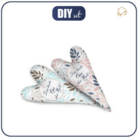 DECORATIVE HEARTS - PASTEL LEAVES DE