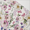 PASTEL FLOWERS WZ. 21 - Hydrophober angerauter Wintersweat