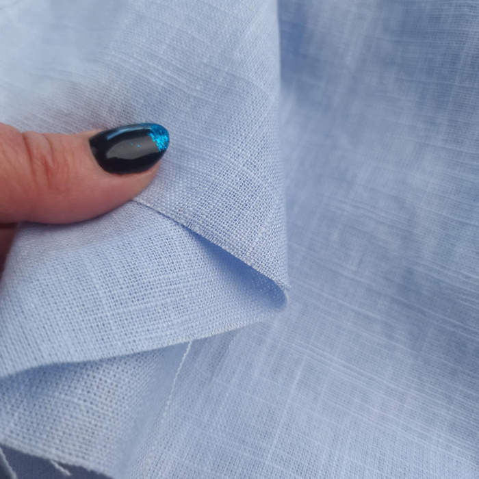 Ramie s bavlnou - BABY BLUE