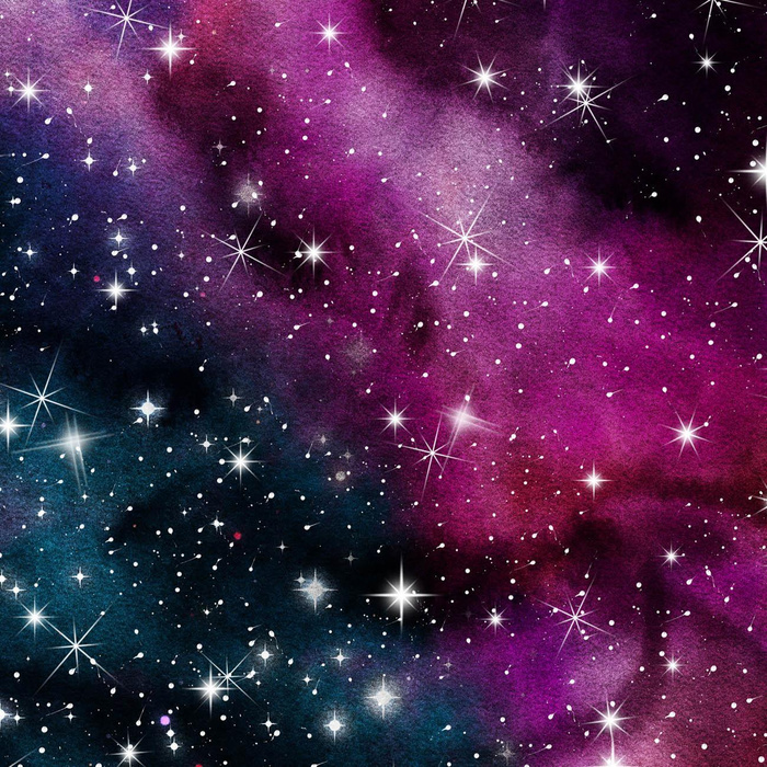 WATERCOLOR GALAXY PAT. 8 - lycra 300g