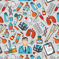DOCTOR (HOBBIES AND JOBS) / acid - looped knit fabric