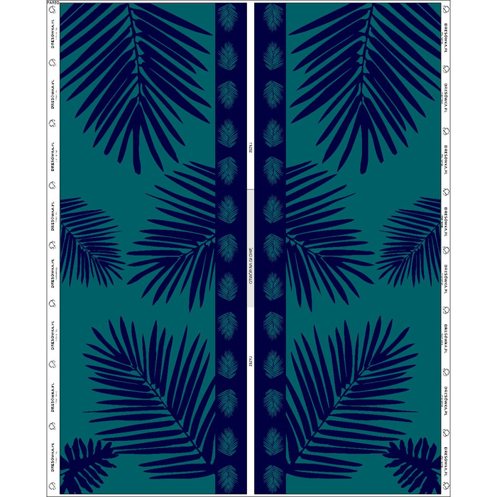 PAREO - PALM LEAVES - sewing set