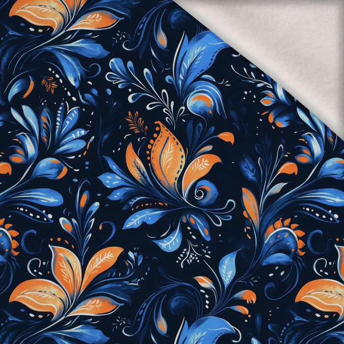 PAISLEY wz.12 - brushed knitwear with elastane ITY