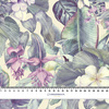 PURPLE FLORAL - Leinen 100%