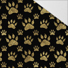 Black & Gold Glamour wz.8 - Hydrophober angerauter Wintersweat