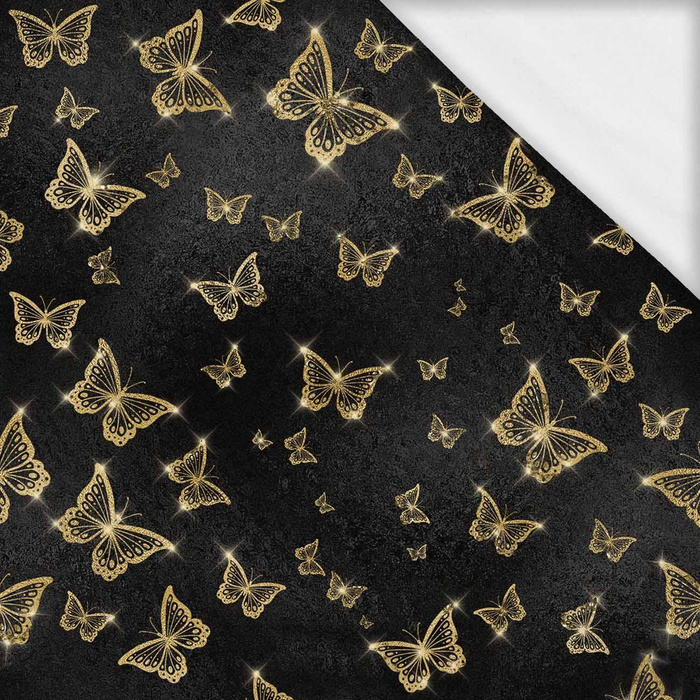 Black & Gold Glamour wz.4 - single jersey with elastane ITY