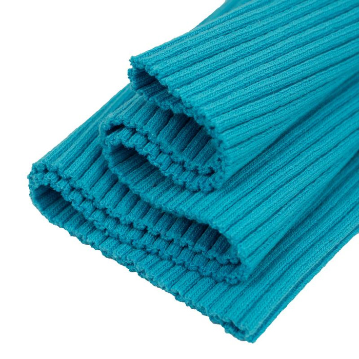 TURQUOISE - Thick sweater ribbing