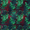 FLORAL Vz. 8- single jersey s elastanem ITY