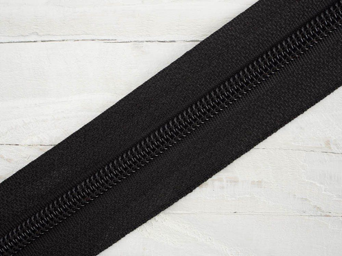 Endlos-Reißverschluss 5mm schwarz - 580