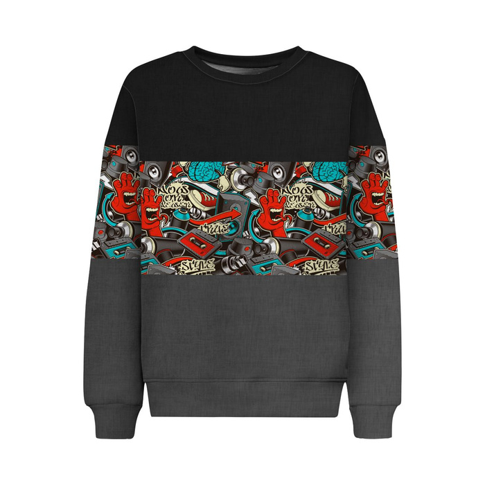 Jogginganzug für Kinder (MILAN) - STREET STYLE - Nähset (98/104)