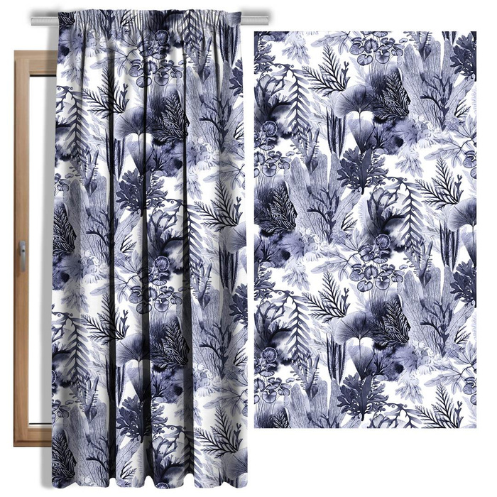 AQUATIC PLANTS pat. 1 - Cotton muslin