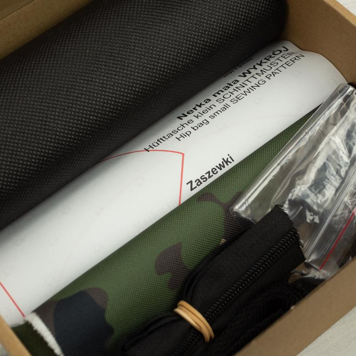 HIP BAG - CAMOUFLAGE OLIVE - small