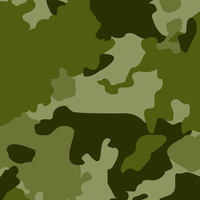 50CM CAMOUFLAGE M. 3 / olive - French Terry mit Elasthan