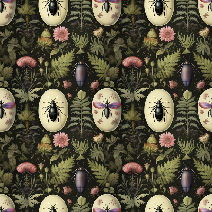 Botanical wz.5- Single Jersey mit Elastan ITY