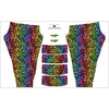 SPORTLEGGINGS - HOLOGRAPHIC RAINBOW ms. 4 - Nähset