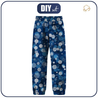 CHILDREN'S SOFTSHELL TROUSERS (YETI) - WINTER HEXAGON (WINTER IS COMING) (98/104)