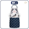 CHRISTMAS APRON - Frohe Weihnachten / bird