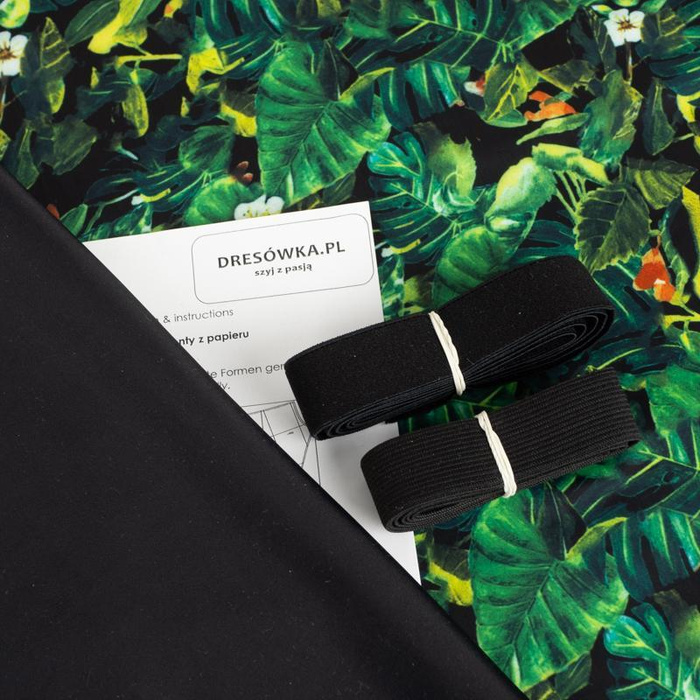 DSCHUNGEL - schwarz - Fitness Set