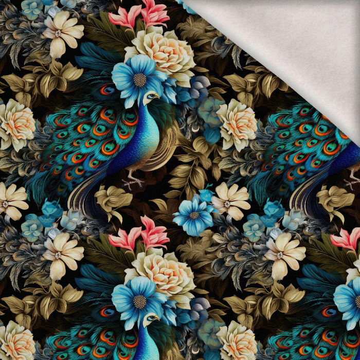 Botanical garden wz.3 - teplákovina počesaná s elastanem ITY