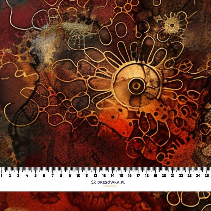 alcohol ink wz.15 - Webware für Tischdecken