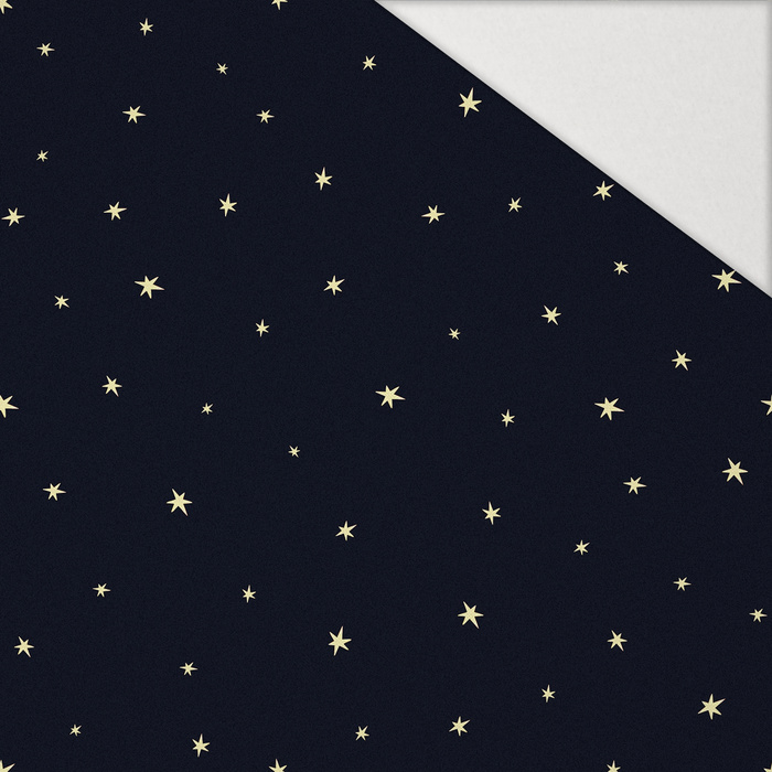 MINI STARS - Hydrofobowa dzianina drapana 