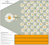 APRON - DAISIES - sewing set