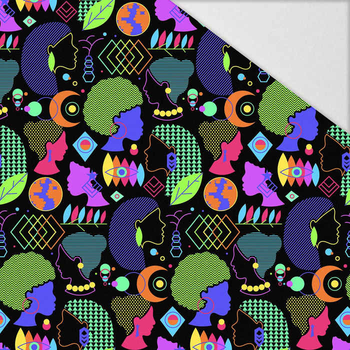 50cm NEON WOMAN WZ.1  - Hydrophober angerauter Wintersweat